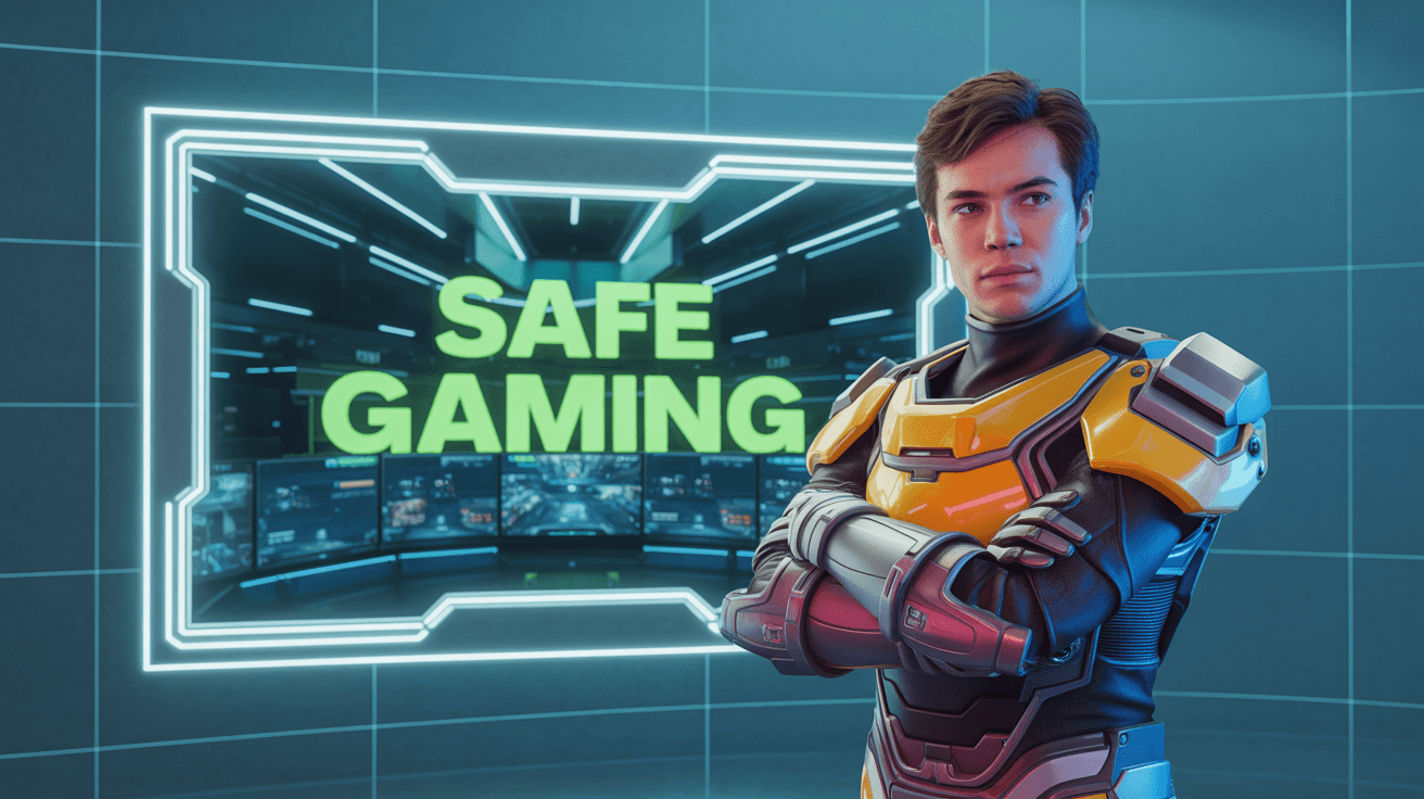 Safe Gaming Hero Image - Entertainment Without Risk